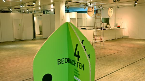 Das Corona-Impfzentrum für die Stadt Erlangen und für den Landkreis Erlangen-Höchstadt ist startklar. Es befinden sich in der Sedanstraße in der Erlanger Innenstadt. Wenn der Impfstoff zugelassen wird, kann es hier losgehen.