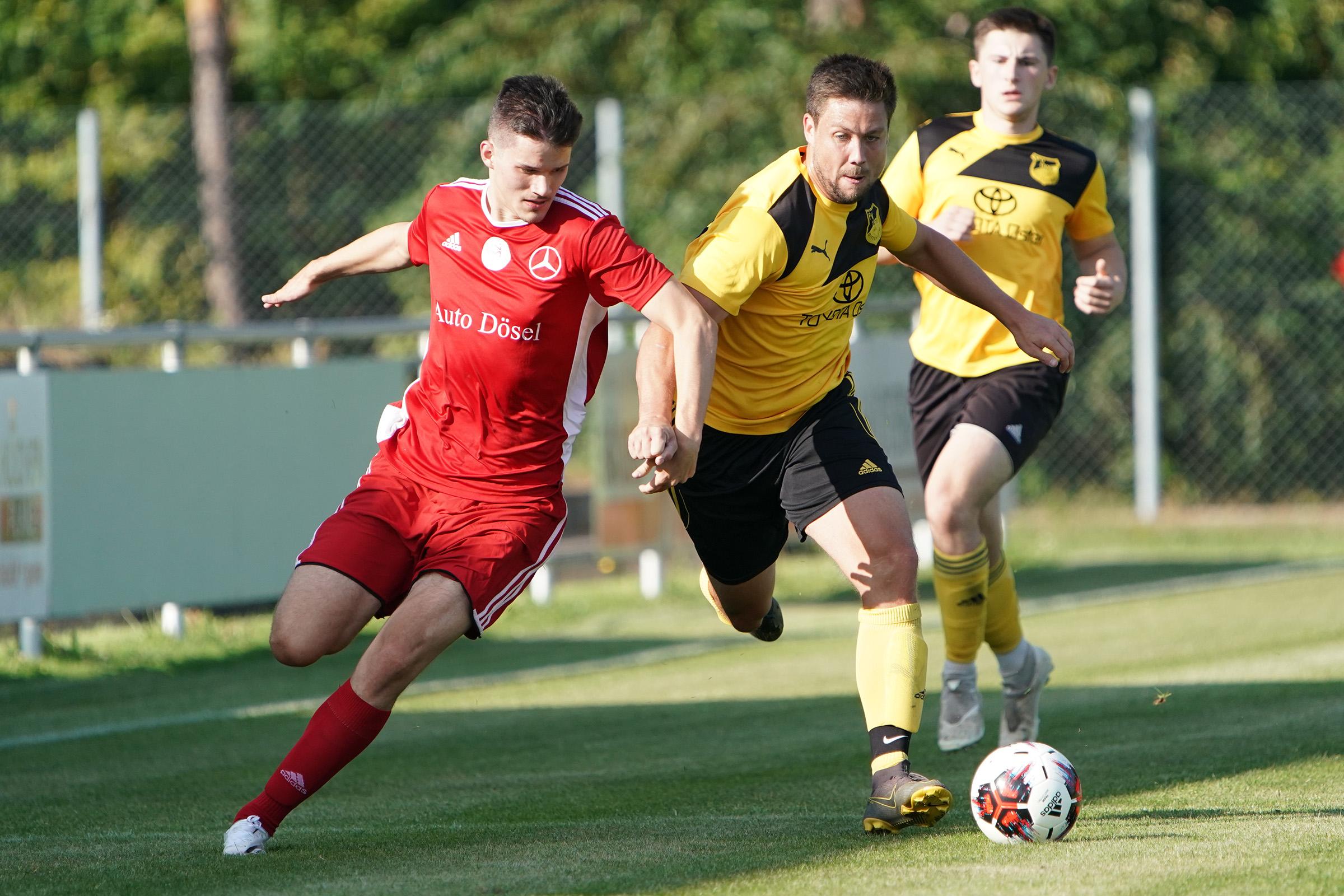Der FV Dittenheim kämpft um die Top-Plätze in der Bezirksliga. Stürmer Philipp Unöder muss seit dem Spiel im September in Roth aber verletzungsbedingt zuschauen. 
