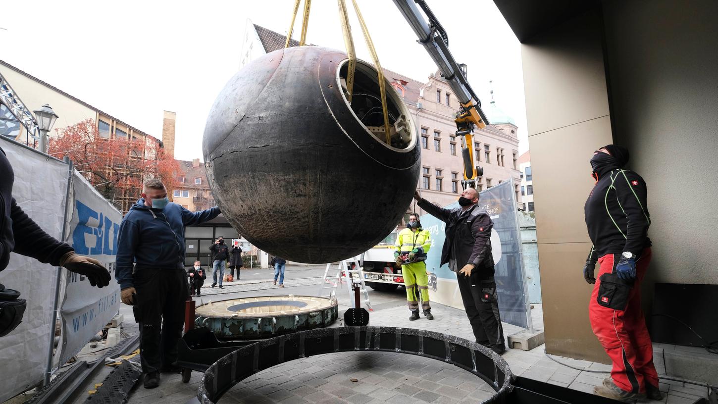 Vom Weltall ins Zukunftsmuseum: Raumkapsel Foton1 landet in Nürnberg