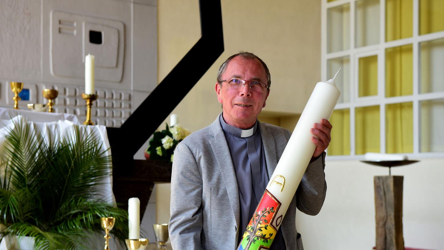  Dekan André Hermany, Pfarrer in St. Otto in Cadolzburg, befindet sich derzeit in Quarantäne.