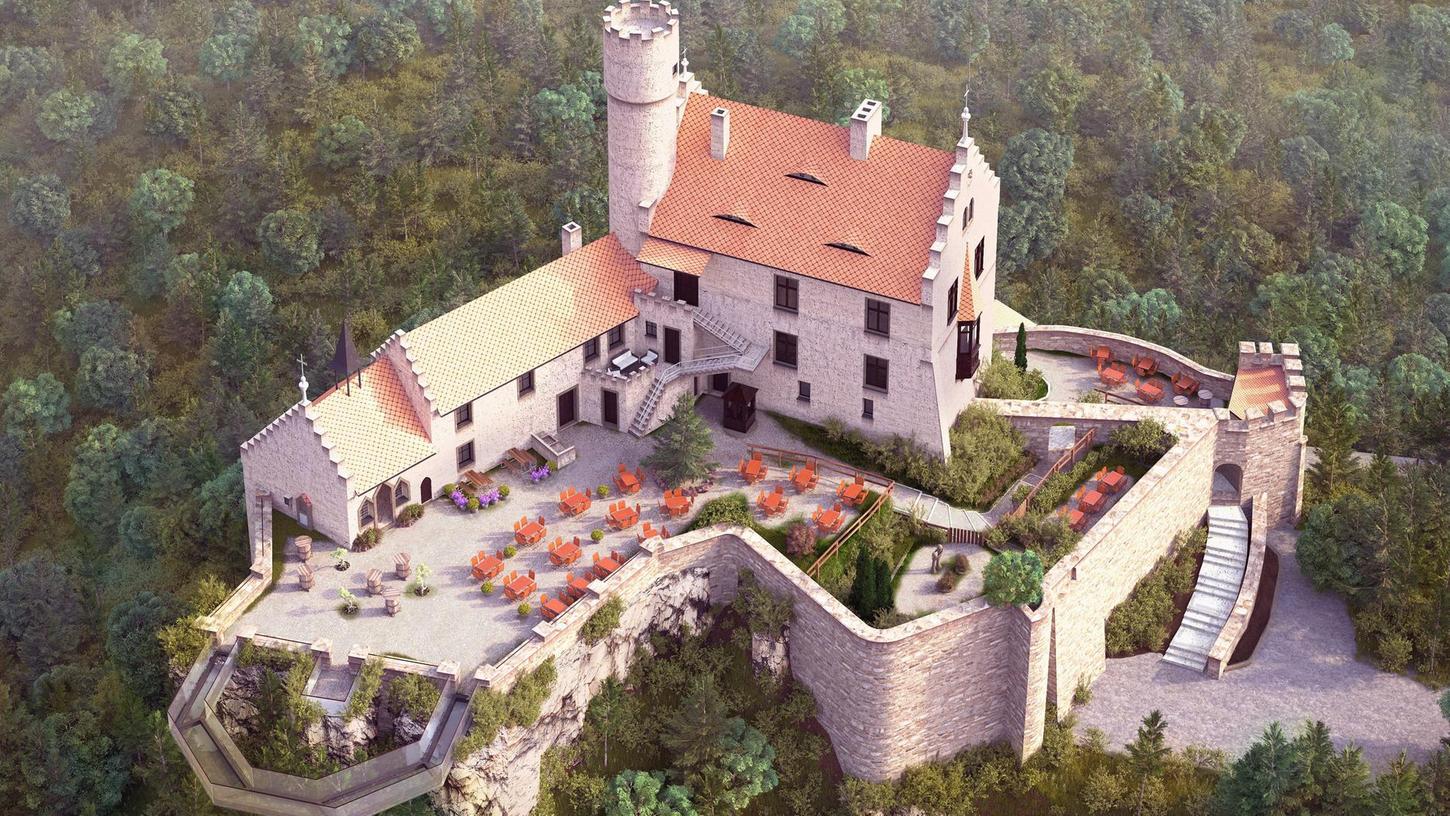 Touristenattraktion in Fränkischer Schweiz: Skywalk auf der Burg Gößweinstein geplant