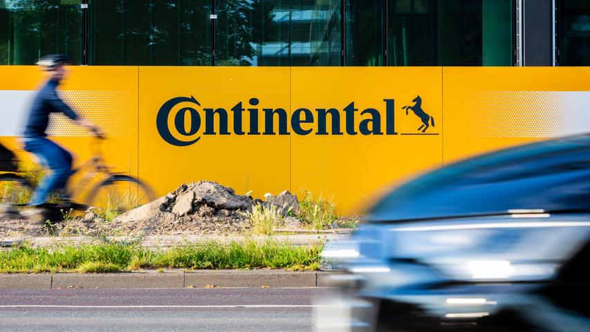 Auch die in Hannover beheimatete Continental mit einem Standort in Nürnberg beschäftigt in Mittelfranken 2423 Mitarbeiter. Im Vergleich zum Vorjahr ist das ein Minus von 644.