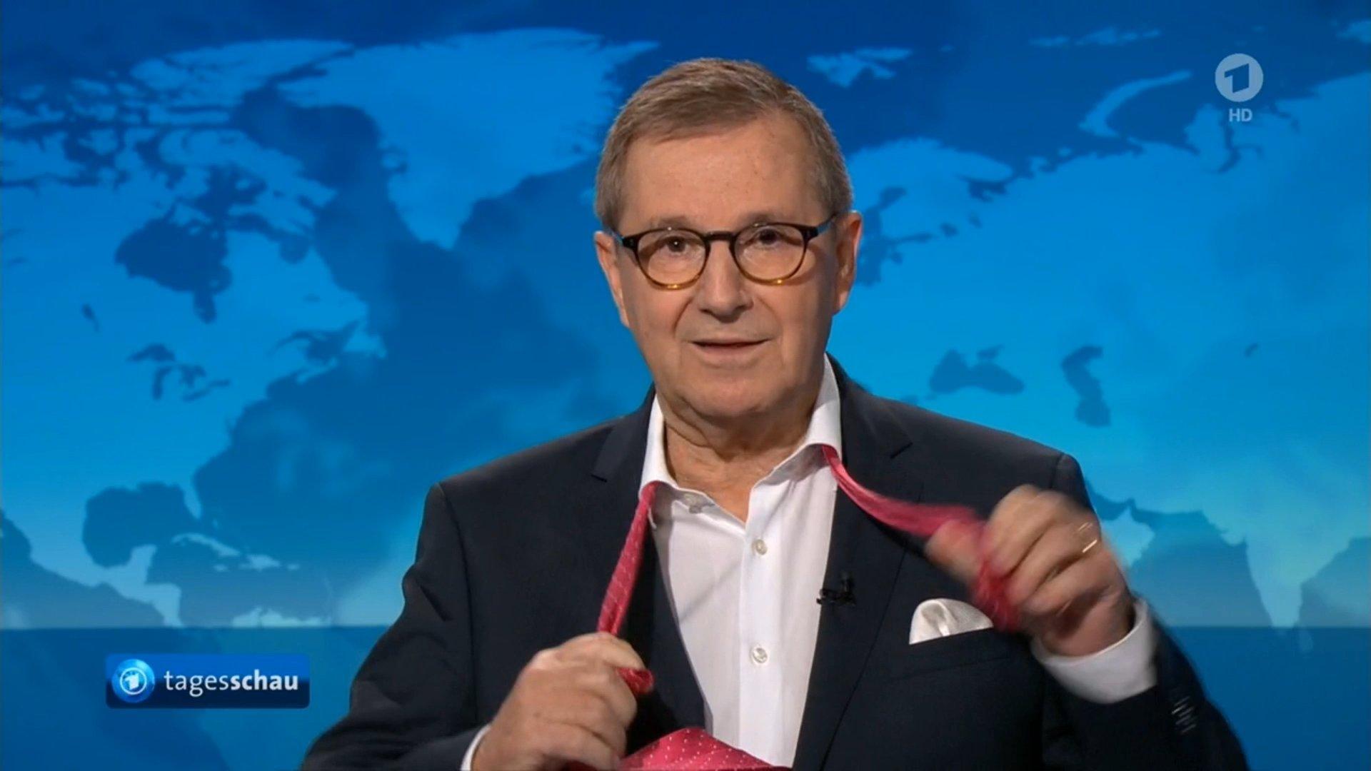 Nach über 35 Jahren beendete Jan Hofer am Montag seine Kariere als Tagesschausprecher. Neuer Chefsprecher wird Jens Riva.