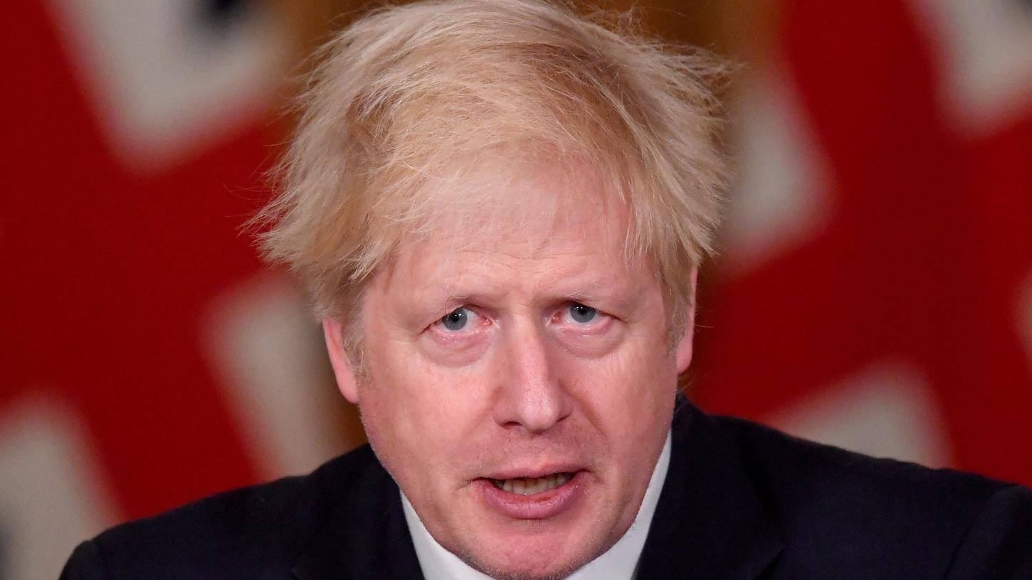 Premierminister Boris Johnson hat unter anderem für London einen neuen Lockdown verhängt, der auch über die Feiertage gelten soll. 