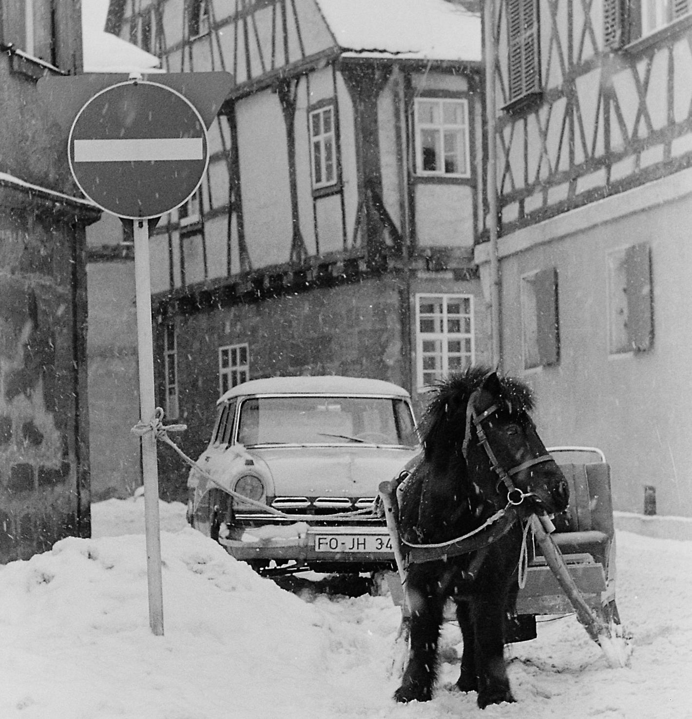 Winterwunderland Forchheim: Wie die Winter vor 60 Jahren waren