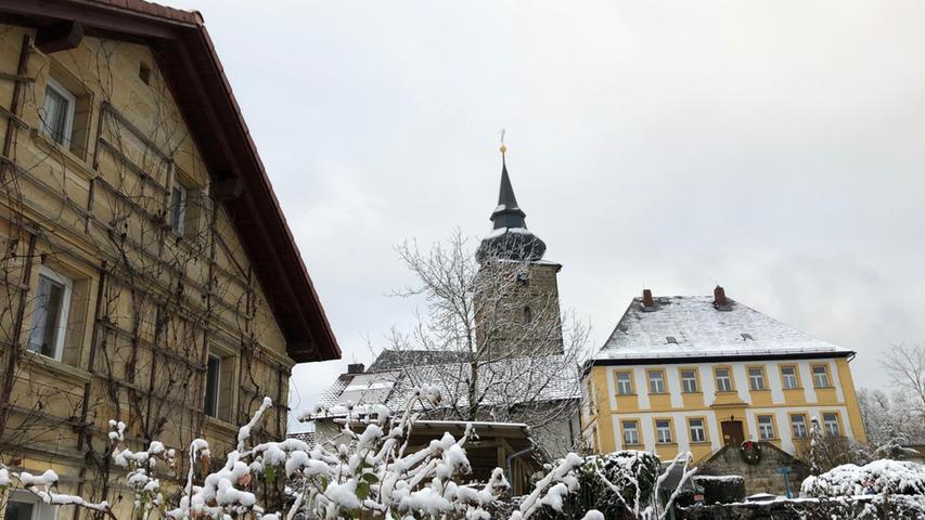 Weiße Weihnachten in der Fränkischen Schweiz