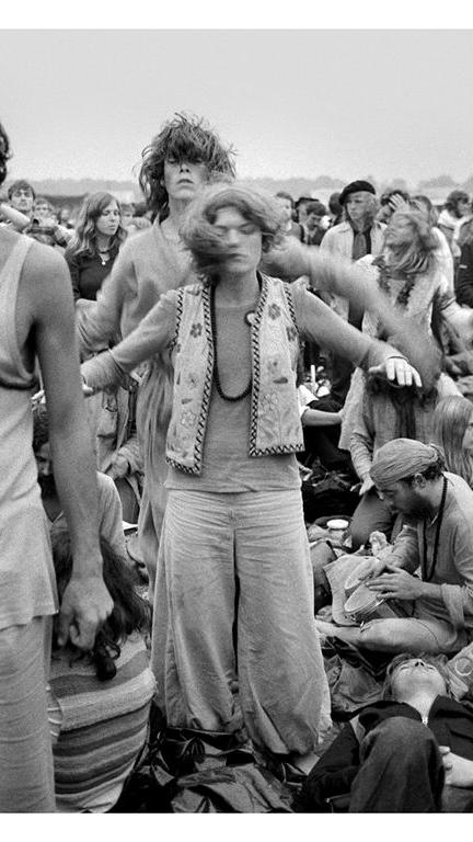 Impression vom Open-Air-Festival auf dem Zeppelinfeld 1978, bei dem auch Bob Dylan auftrat.