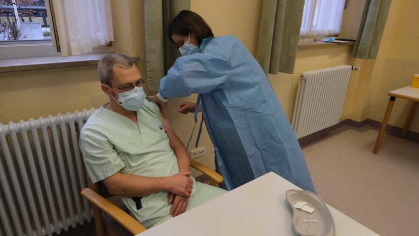Impfstart am Klinikum Nürnberg
