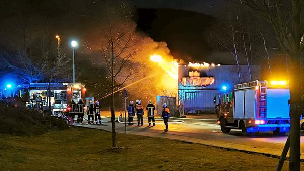 Container-Brand Treuchtlingen