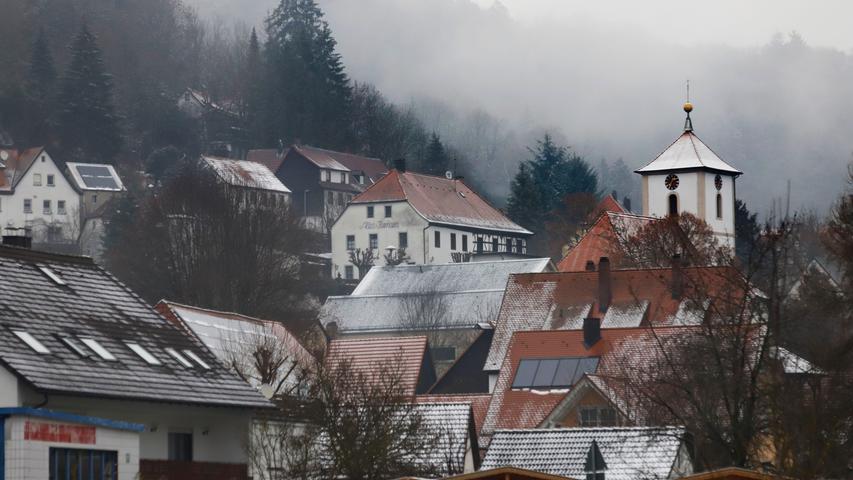 Tolle Schnee-Landschaften: Die Fränkische Schweiz ist überzuckert