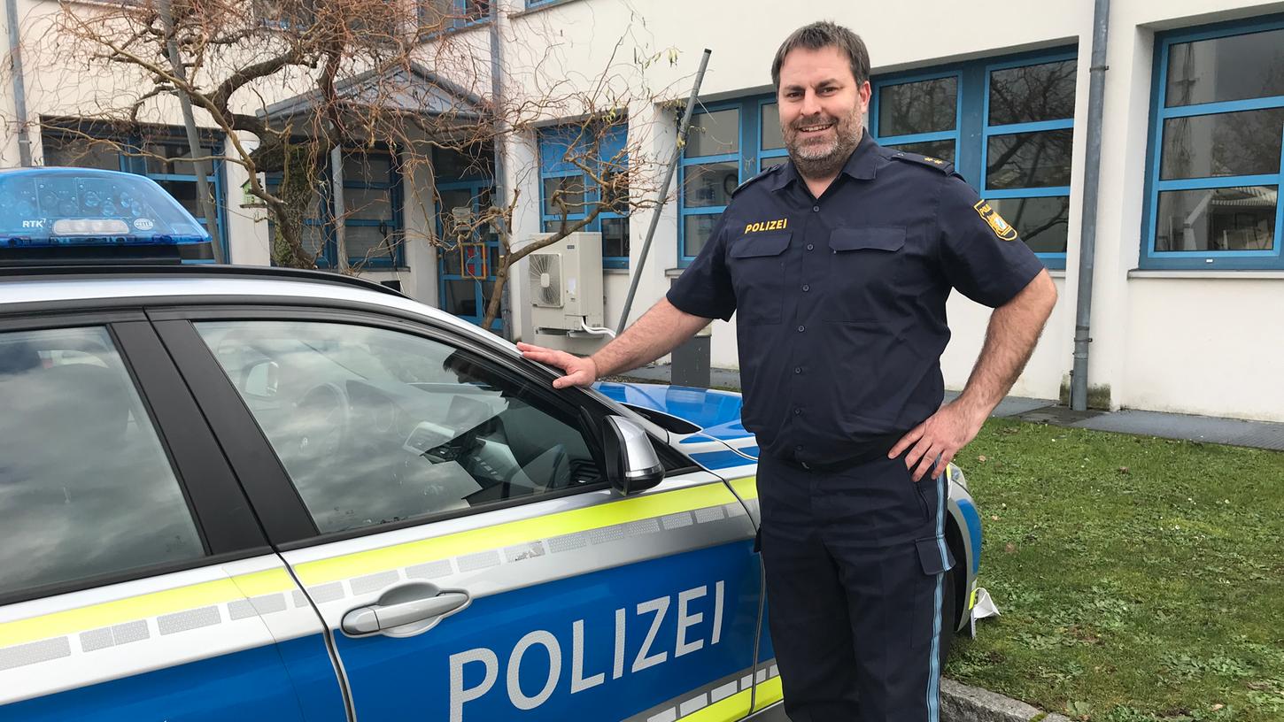 Seit 2017 leitet Jochen Prinzkosky die Forchheimer Polizeidienststelle. Im Interview verrät er, warum er die Annafestzeit mag, obwohl er kein Bier trinkt.
