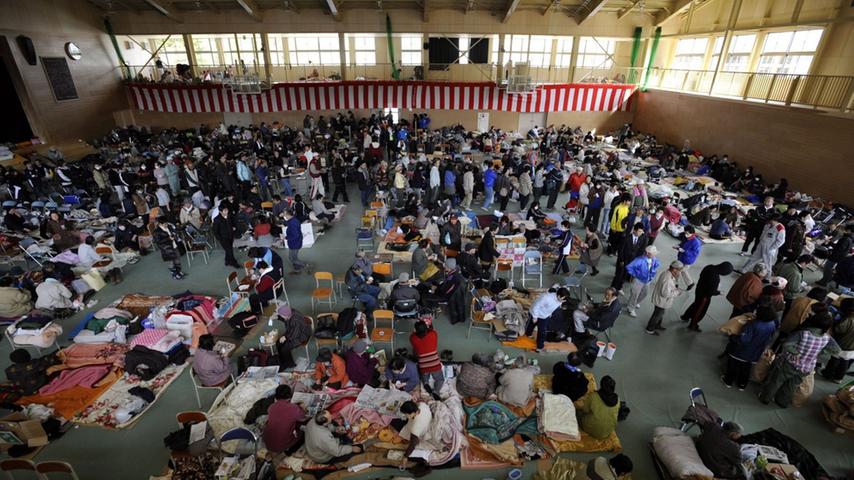 Die Suche nach Überlebenden: Hilfseinsatz in Fukushima