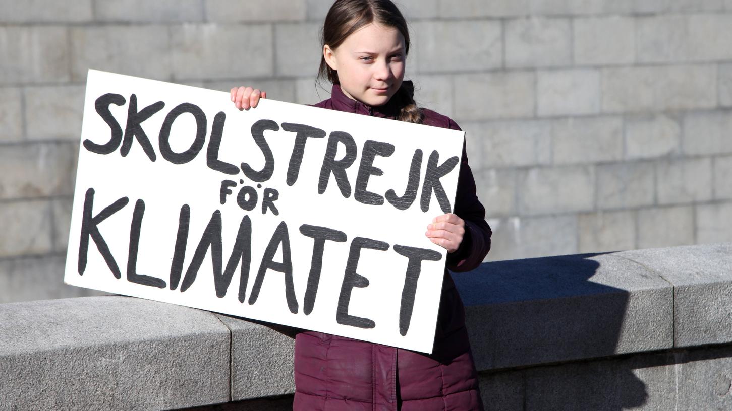 Laut Greta Thunberg brauche es dringend "ein Erwachen", um das Klima noch zu retten.