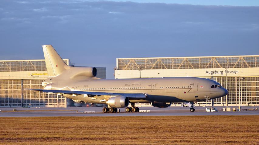München, Lockheed L-1011 Tristar, Royal Airforce, aufgenommen bei Christian Knobls erstem Spottertrip nach München zum letzten Flug dieses Flugzeugtyps