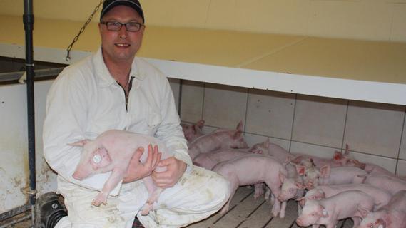 Befürchtet angesichts des Preisverfalls einen massiven Strukturwandel in seiner Branche: Schweinezüchter Matthias Rutz aus Aha.