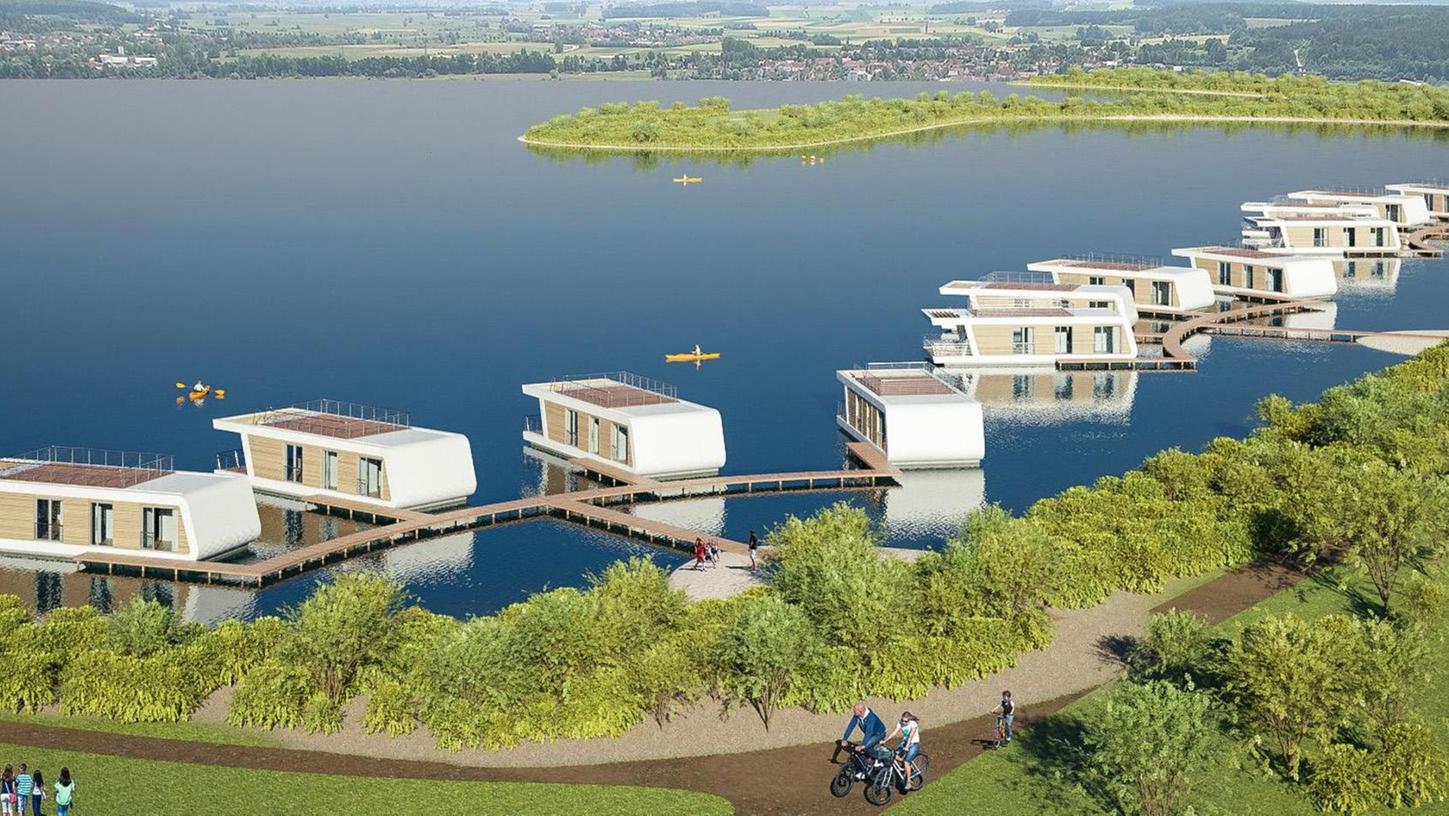  Ende des vergangenen Jahres wurden die "Floating Homes" auf dem Altmühlsee angekündigt. Jetzt spricht sich der BN dagegen aus und warnt hier, wie auch bei anderen Projekten, gegen ein Mehr beim Tourismus.