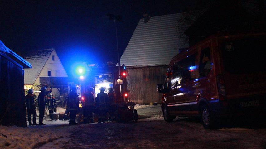 Brand in der Küche: Feuerwehreinsatz in Wölm