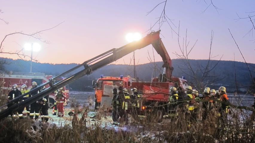 Haflinger stürzen in die Schwarzach und ertrinken