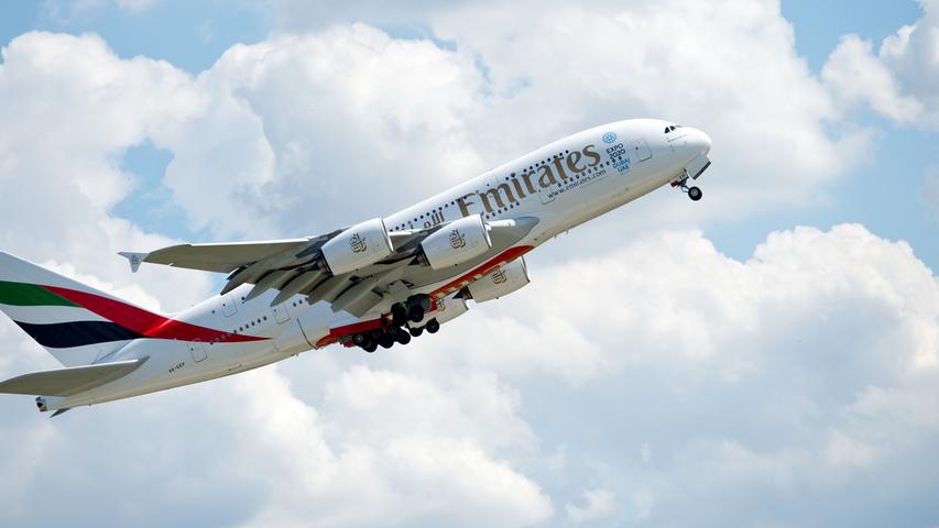 Mit einem Risikoindex von 94,75% (von 100%) hat die Fluglinie Emirates aus den Vereinigten Arabischen Emiraten die Nase vorn.