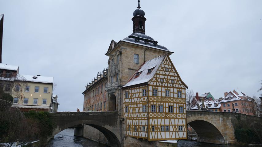 So schön ist Bamberg im Schneewinter