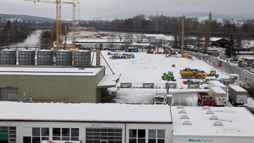 Ein High-End-Campus für 350 Millionen Euro: So schaut es auf der Siemens-Baustelle in Forchheim aus