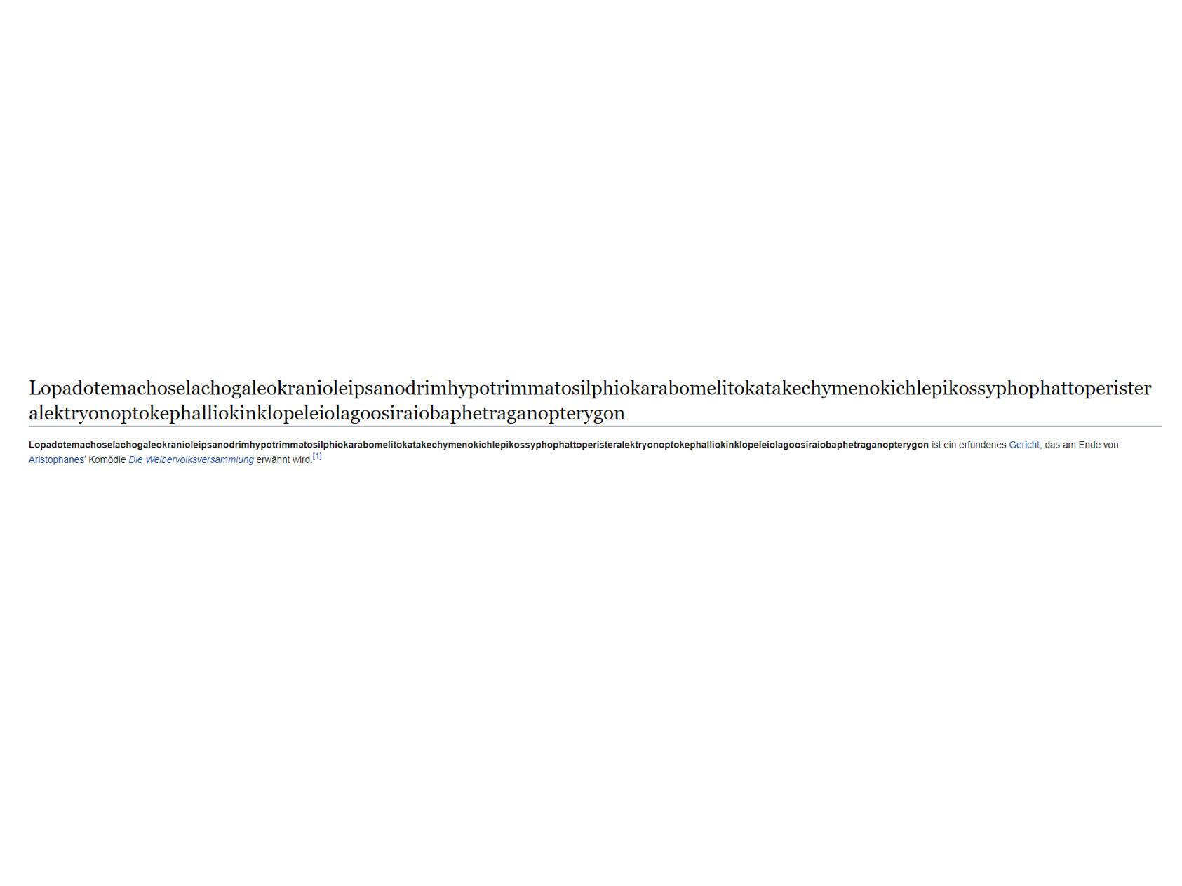 Langstes Wort Der Welt Wikipedia