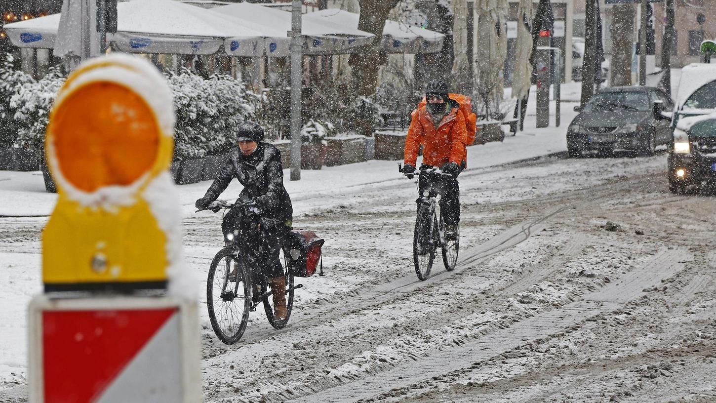 Darum fahren Menschen im Winter mit dem Rad zur Arbeit