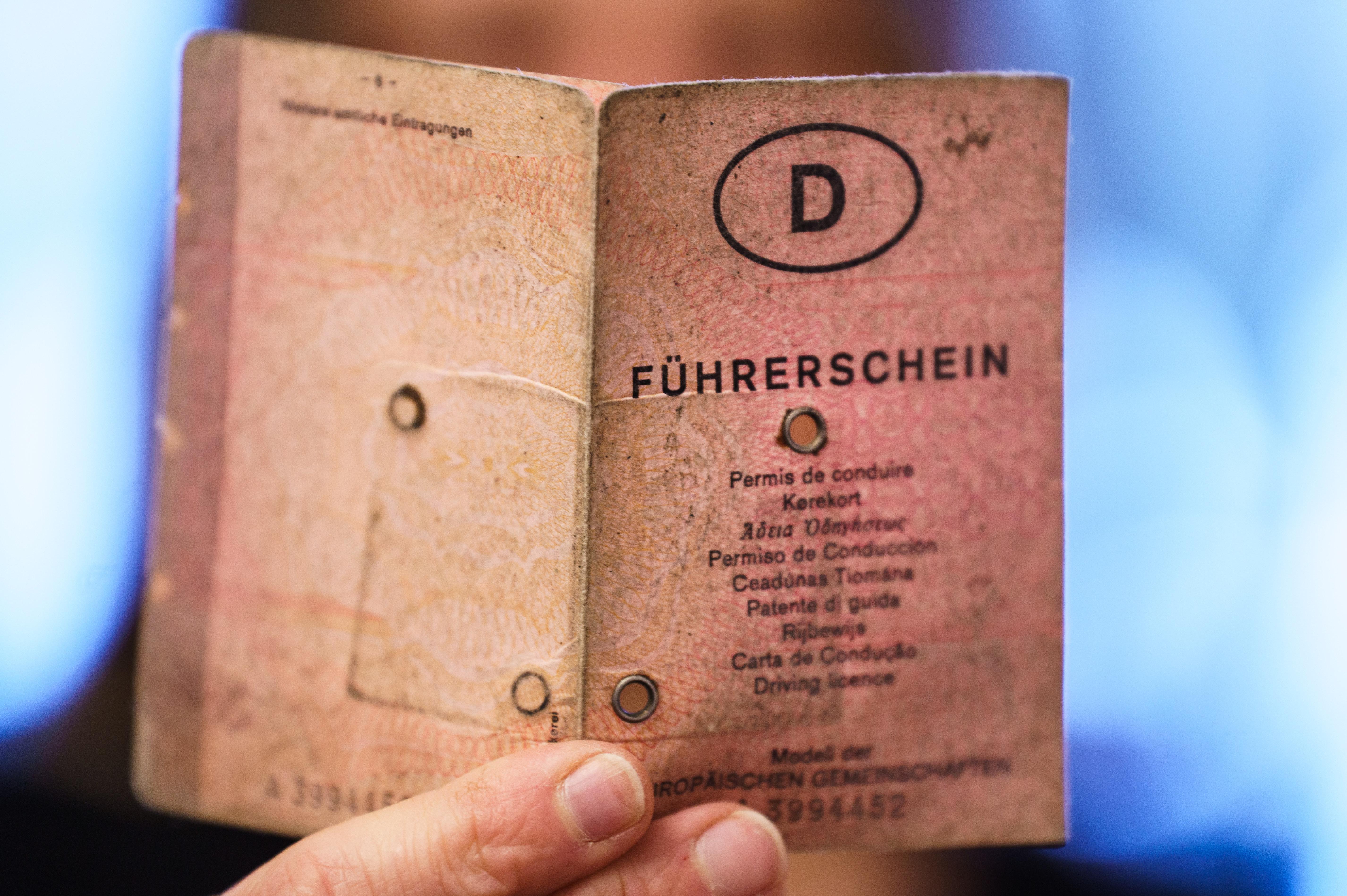 Nürnberger müssen alte Führerscheine umtauschen