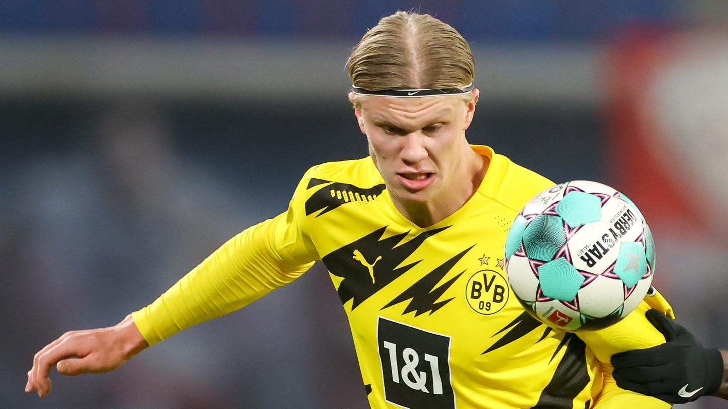 Hat er Chelsea den Kopf verdreht? Dortmund-Star Erling Haaland ist im internationalen Fußball heiß begehrt.