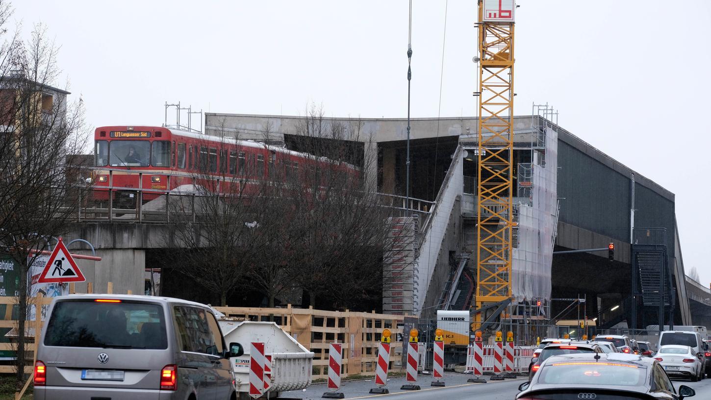 Der U-Bahnhof Muggenhof wird von Februar bis Mai 2021 generalsaniert.