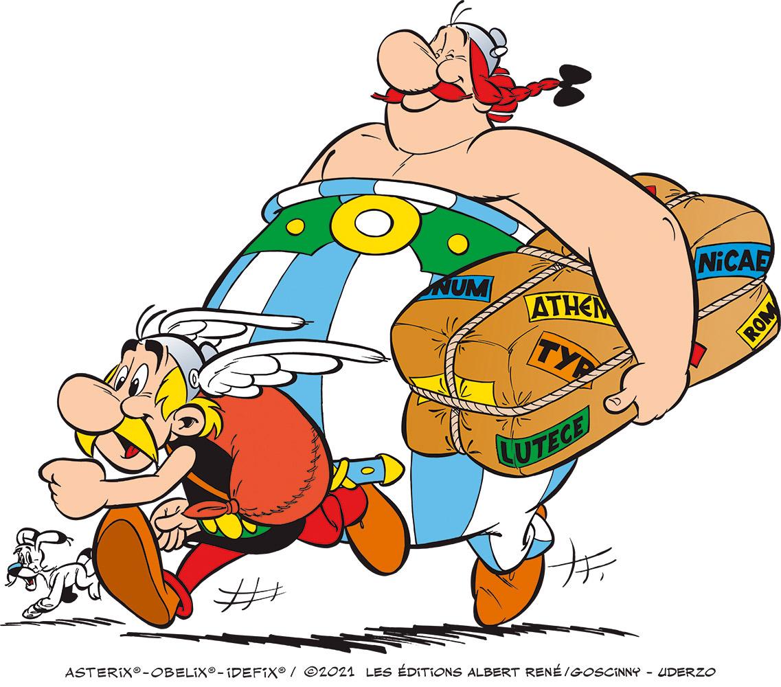 Erster Band Nach Tod Von Uderzo Neue Geschichte Von Asterix Und Obelix Kultur Nordbayern De