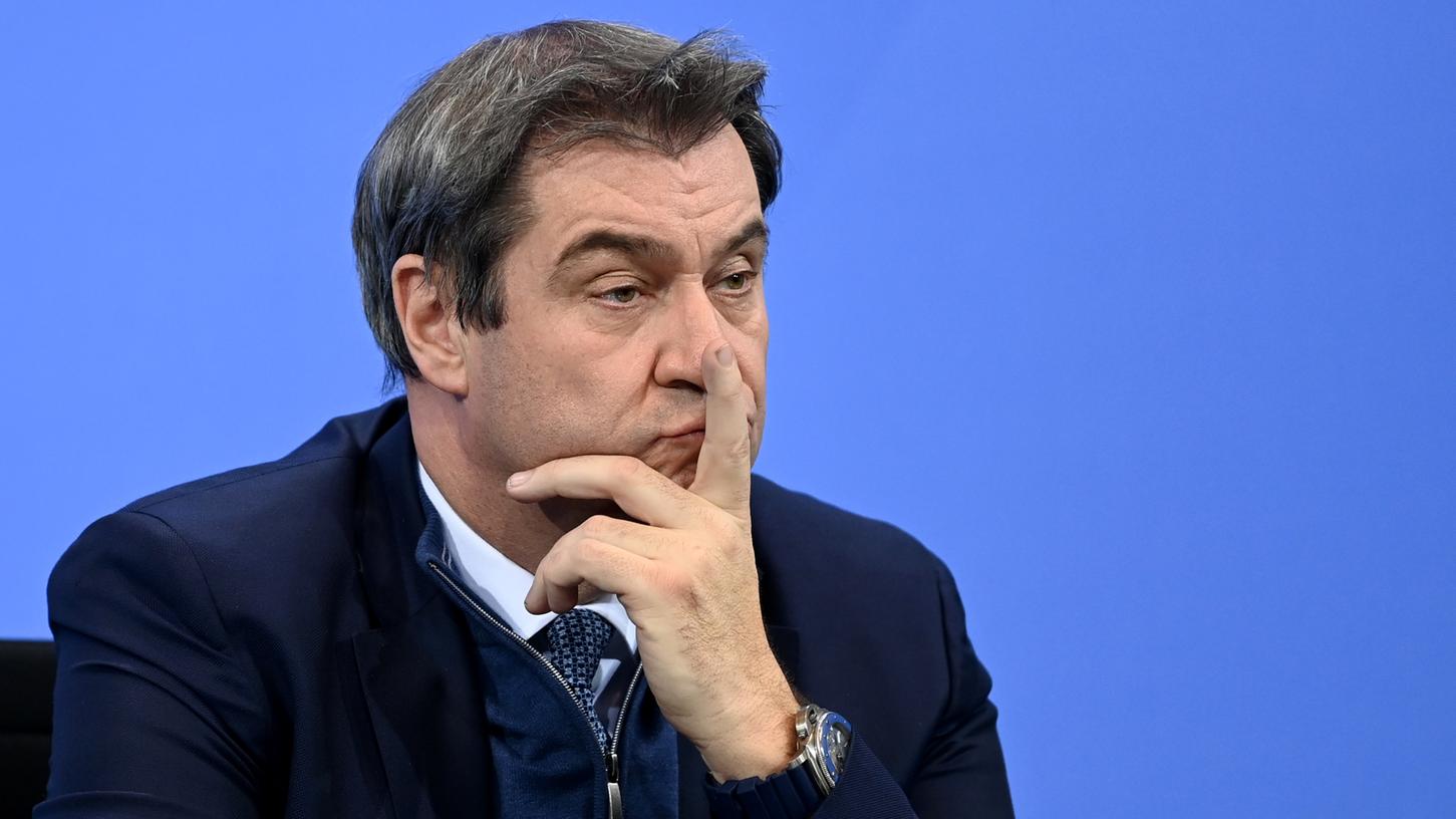 Bayern, sagt Söder, habe "bereits ein hohes Sicherheitslevel erreicht". Bayern, sagt Söder, habe "bereits ein hohes Sicherheitslevel erreicht".