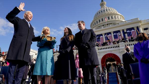Die USA haben ihren 46. Präsidenten: Joseph Biden wird um kurz vor 12 Uhr (Ortszeit) in Washington vereidigt.
