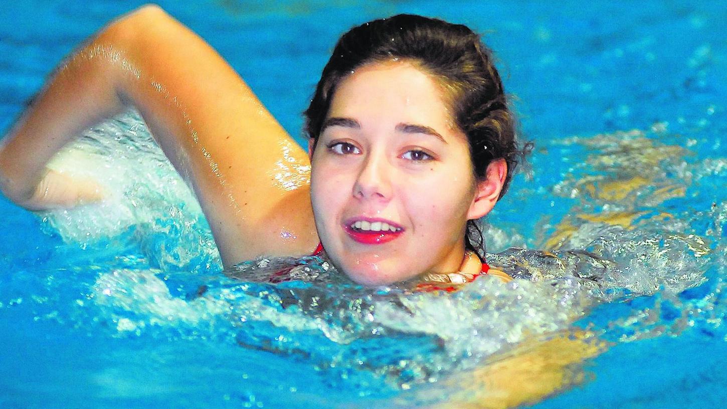 Nadja Müller schwimmt in nationaler Spitze