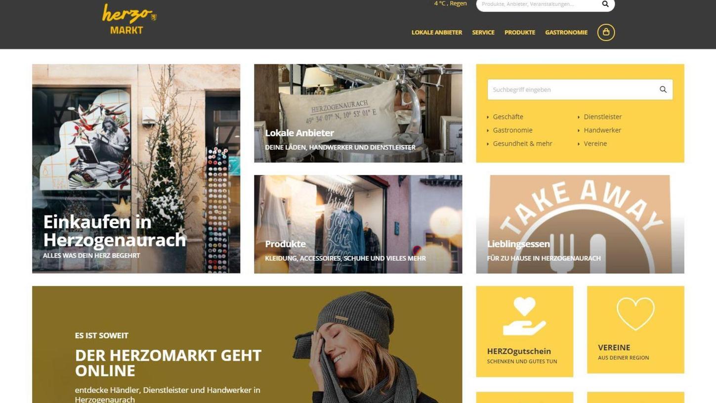 Beim Einzelhändler in Herzogenaurach online einkaufen