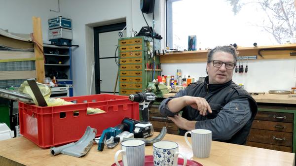 Zuhause bei Fernsehkoch Rainer Mörtel