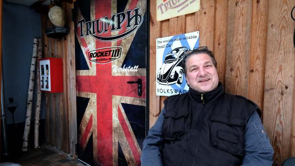 Zuhause bei Rainer Mörtel