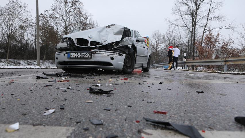 Auffahrunfall: BMW fährt Chevrolet SUV auf