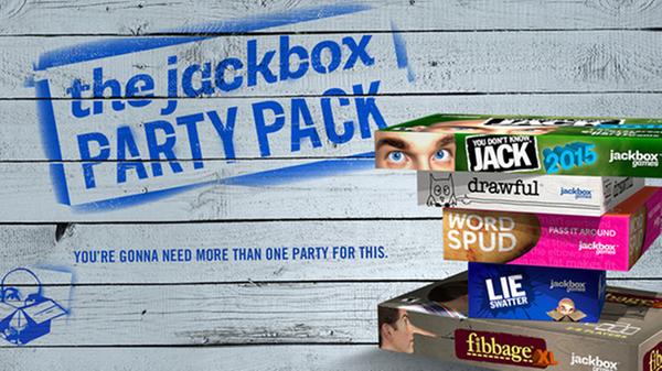 Jackbox fühlt sich an, wie eine laute und übersteigerte US-Unterhaltungsshow. Das englische Multiplayerspiel lässt Spieler malen, mit Worten Spielen und nimmt sowohl sich, als auch die Gamer ordentlich auf die Schippe. Besonders ist bei dem Spiel, dass nur einer der Spieler das Spiel kaufen muss, die Mitspieler können sich einfach per Handy oder PC im Browser ins Spiel einloggen. Verfügbar ist das Grundspiel auf PC.