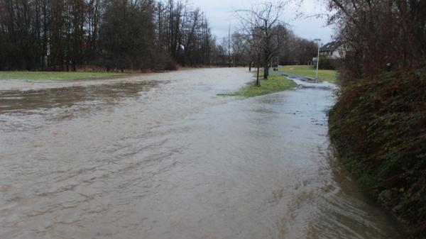 Steigende Temperaturen, Schneeschmelze und immer wieder Regen - die Folge dieser Kombination ist vielerorts Hochwasser. Auch in Franken stiegen in den letzten Stunden die Pegel.