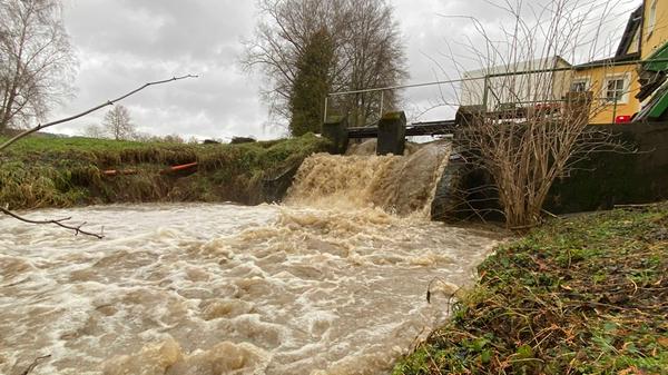 Steigende Temperaturen, Schneeschmelze und immer wieder Regen - die Folge dieser Kombination ist vielerorts Hochwasser. Auch in Franken stiegen in den letzten Stunden die Pegel.