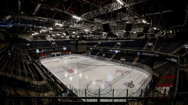 20200311 Ice Tigers Nürnberg leere Halle nach Saisonende