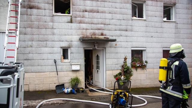 Wohnhausbrand im Dietfurter Ortsteil Wildenstein: Das Feuer war schnell gelöscht.