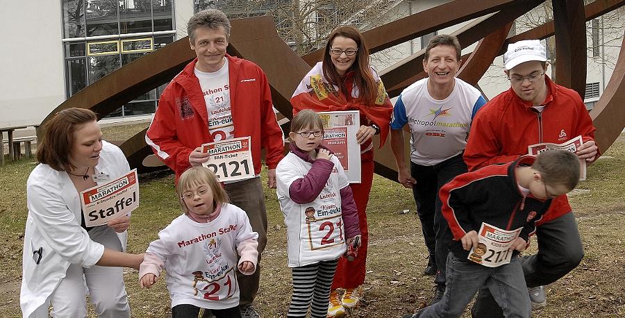 Startschuss für den ersten „Marathon der Lebensfreude“ Startschuss für den ersten „Marathon der Lebensfreude“