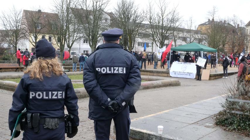 Prozess um Polizeieinsatz am Jamnitzerplatz: Demo in Gostenhof