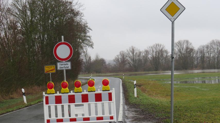 Hochwasser: Wo in Erlangen-Höchstadt die Pegel steigen