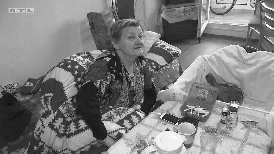 Mit Kippen und Kaffee: So kannte man Karin Ritter bei RTL. Mit Kippen und Kaffee: So kannte man Karin Ritter bei RTL.