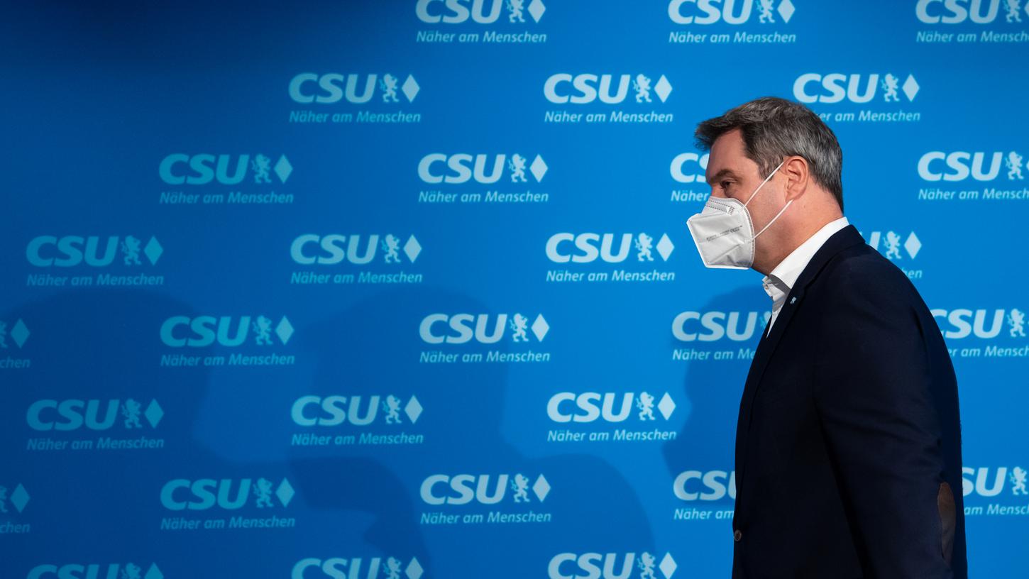 Bayerns Ministerpräsident Markus Söder warnt vor zu frühen Lockerungen der Corona-Maßnahmen.
