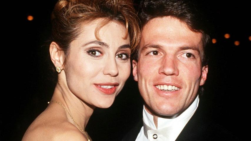 Ihre Hochzeit im Januar 1994 sorgt für viele Schlagzeilen in den Boulevardblättern: Lothar und die frühere "Miss Schweiz", Lolita Morena.