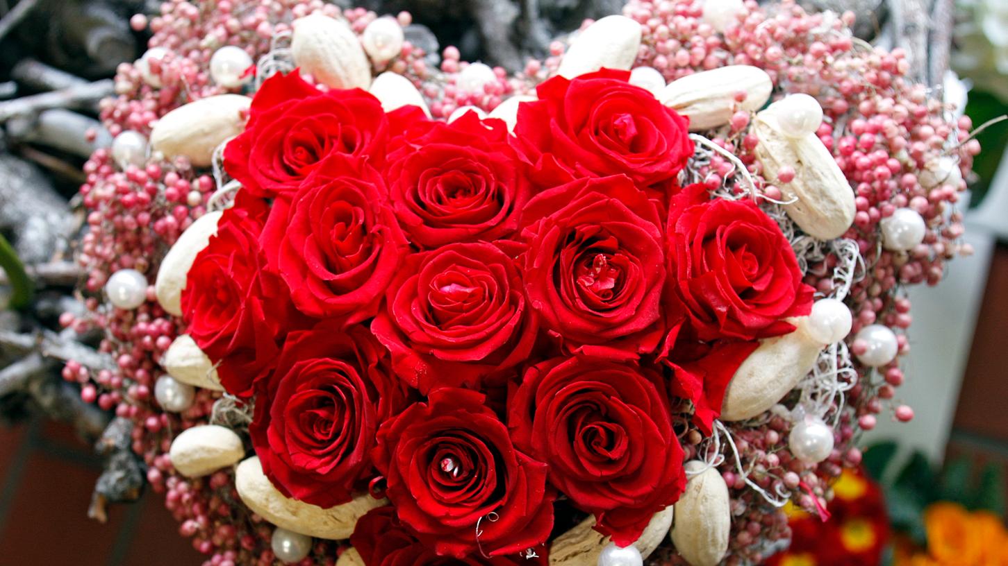 Auch dieses Jahr muss niemand am Valentinstag auf seinen Blumenstrauß verzichten.